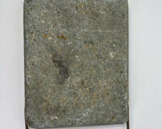 088 antiquestonewarebedwarmerwithironh
