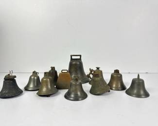 191 vintagebrassandmetalfarmstylebells