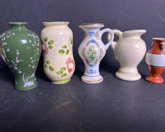 009 miniaturedecorativevasesandpitchers