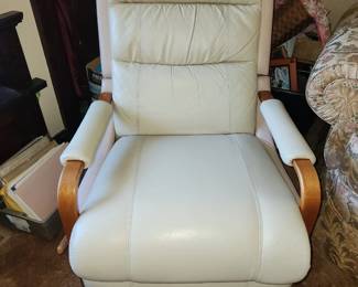 La-Z-Boy leather recliner