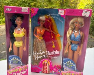 Hula Hair & Sparkle Beach Barbie - have many