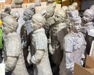 Teracotta statues - have many