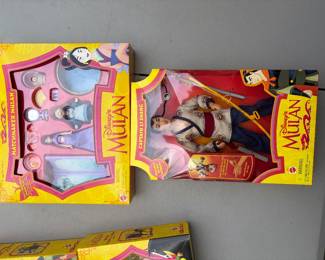 Mulan figures & Dolls