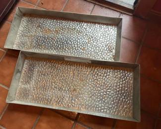 168 handcraftedmetalboottrayswithhammer