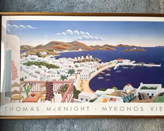040 mykonosviewposterbythomasmcknighti