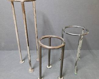 097 vintagemetallaboratoryringstandsfor