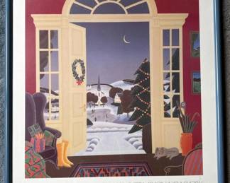 041 thomasmcknightframedchristmaseveart
