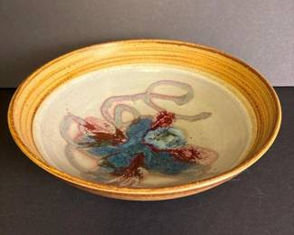 053 studiopotterybowlwithmulticolorglaz