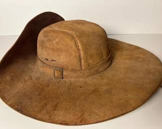 150 leatherwidebrimmedhatinwesternstyl