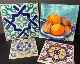 156 assortedhandpaintedceramicmasterpiec