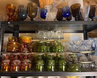 254 gobletsandassortedglassware