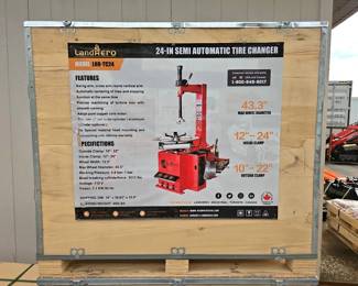 2026 LandHonor 24-IN Semi Automatic Tire Changer LHR-TC24, Unused