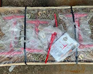 2026 LandHonor 5400 LB Ratchet Binders & 5/16" G70 Chains LHR-RC5400, Unused