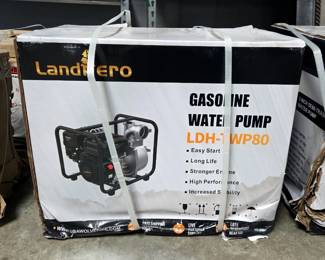 2026 LandHero LDH-TWP80 Gasoline Water Pump, Unused
