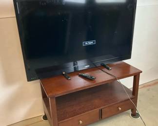Sanyo 50 Inch TV with Media Table Remote