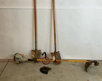 RYOBI Gas String Trimmer Garden Shovels