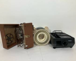 Keystone Sixty And Vivitar Projectors