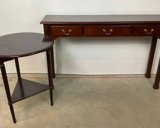 Console Table Drop Leaf Accent Table