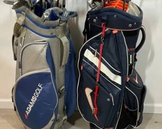 Adams Golf Clubs And King Cobra with Bags Nike Golf Gloves