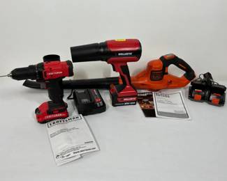 Craftsman, Black Decker Bullseye 20V Tools