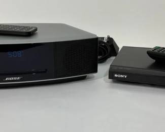 Bose Wave Music System IV and Sony DVD Player