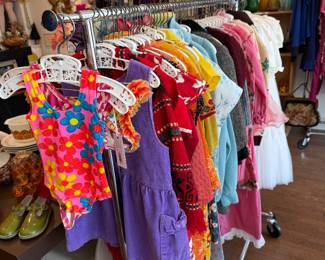 Vintage children’s clothing.