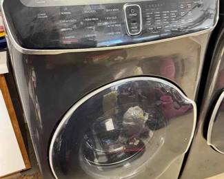 CT134VSamsung Flex wash 6.0 cu.ft. Dual Washer WV60M9900AV Black Stainless Steel