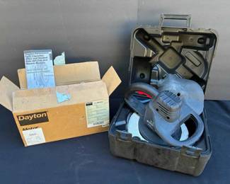 CT121Dayton Condenser Fan Motor  Car BufferPolisher