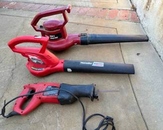 CT116Homelite  Toro Leaf Blowers  Skil Reciprocating Saw