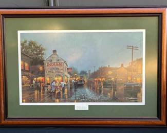 CT111VSigned Limited Edition Dave Barnhouse Print Indian Summer