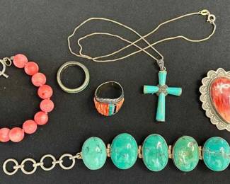 CT152VSterling Silver And Stone Jewelry