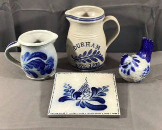 Lot 128: 1990s Salt Glaze Pottery