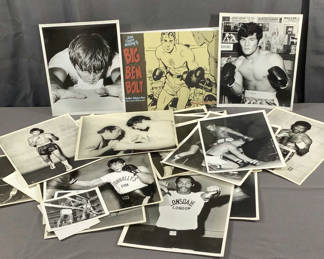 Lot 179: Big Ben Bolt - Boxing Comics & Photos