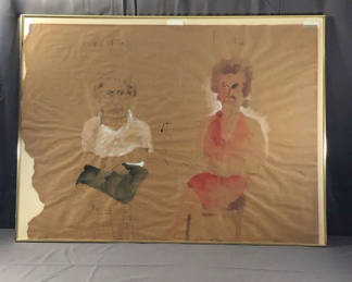 Lot 103: Alan E. Cober Framed Original Art