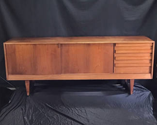 Lot 153: Vintage MCM Kurt Østervig Teak Credenza / Sideboard
