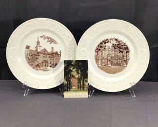 Lot 118: Wedgwood Brown University Collector Plates