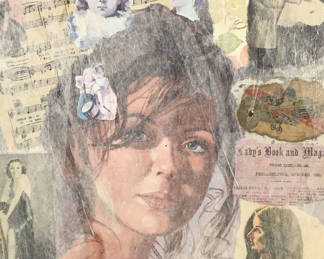 Lot 106: I'll Always Be With You - George Guzzi Framed Collage