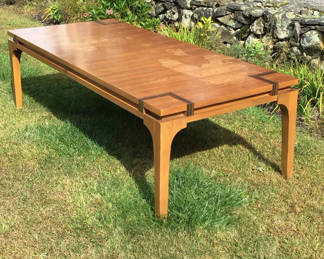 Lot 151: Large MCM Dining Table w/Leaves