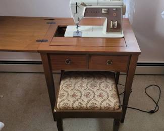 Vintage Singer Touch  Sew II Table  READ DESCRIPTION