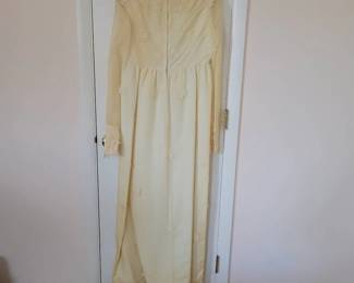 Vintage Union Made Wedding Dress  READ DESCRIPTION
