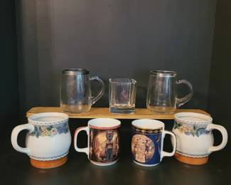 Keepsake Mug Lot  Egypt, West Germany, University of Baltimore
