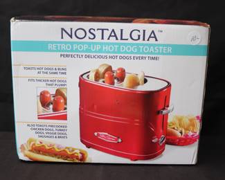Nostalgia Retro Pop-Up Hot Dog Toaster