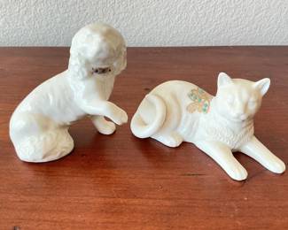 Vintage Lenox Cat and Dog
