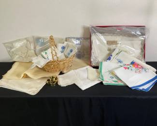 Floral Table Linens
