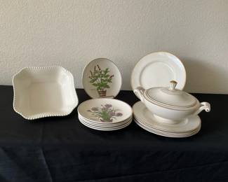 Arabia Finland, Copeland Spode and Homer Laughlin Dishware