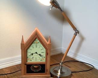 Clock and Lamp
