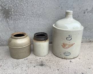Redwing Stoneware Jug and More