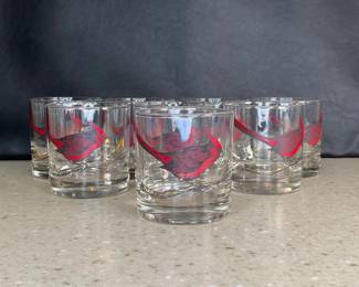 Couroc of Monterey Cardinal Glasses