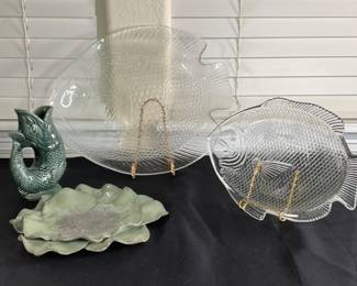 Glug, Glass and Green: A Collection of Fish-Themed Décor