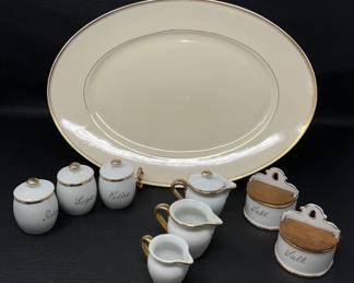 Miniature Canisters and Salt Cellars